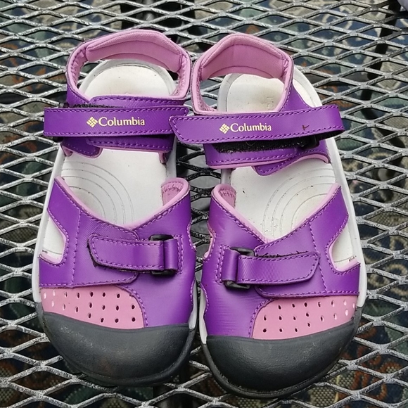 Columbia Other - Columbia Girls Sz 1 Splisher Sandals VGUC
